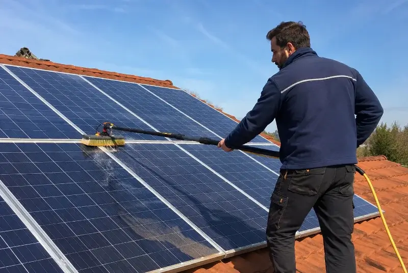 Nettoyage et entretien de panneaux solaires à Gamarde-les-Bains